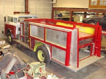 Retrofit Painted Red